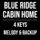 Blue Ridge Cabin Home in 4 Keys