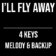 I’ll Fly Away in 4 Keys