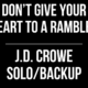 Don’t Give Your Heart to a Rambler // J.D. Crowe