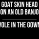 Putting a New Goat-Skin Head on a Very Old Banjo